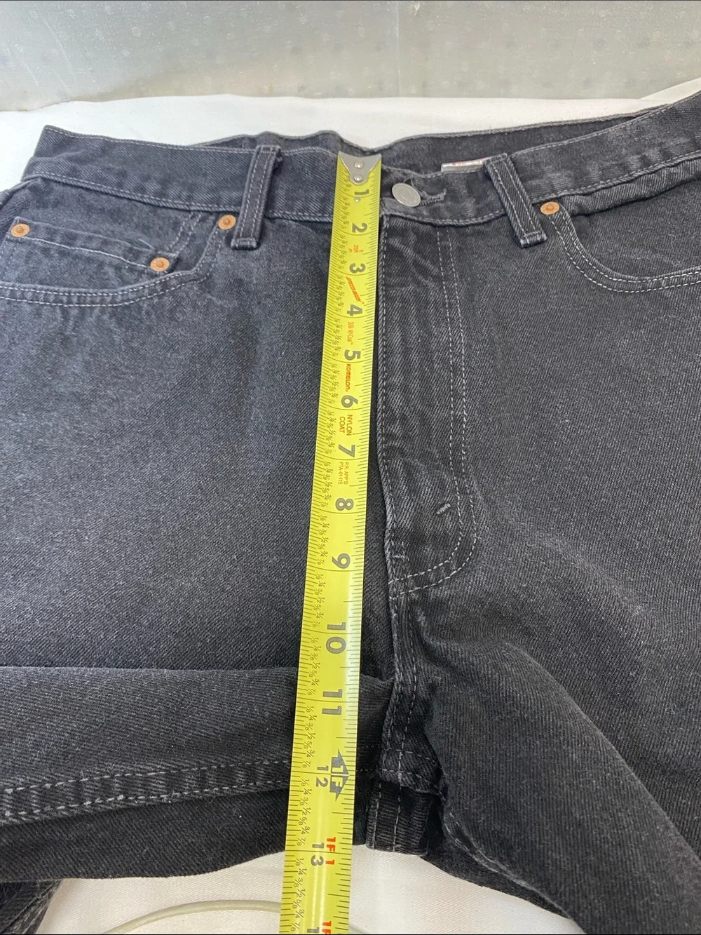Vintage Levi's Men's Charcoal Relaxed Straight Jeans 90s USA 100% Cotton